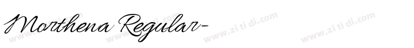 Morthena Regular字体转换 Morthena Regular字体转换